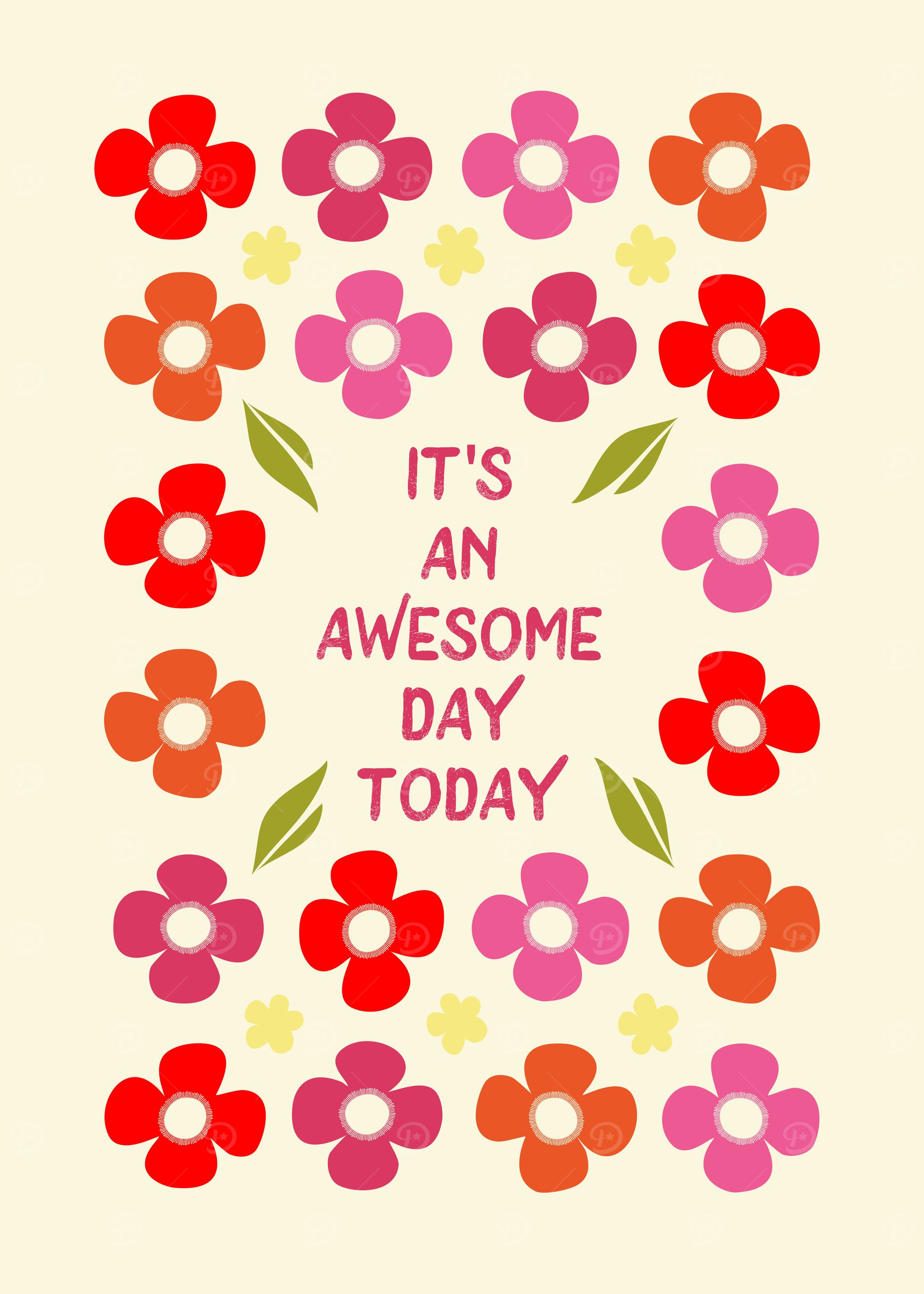 Awesome day and flowers
