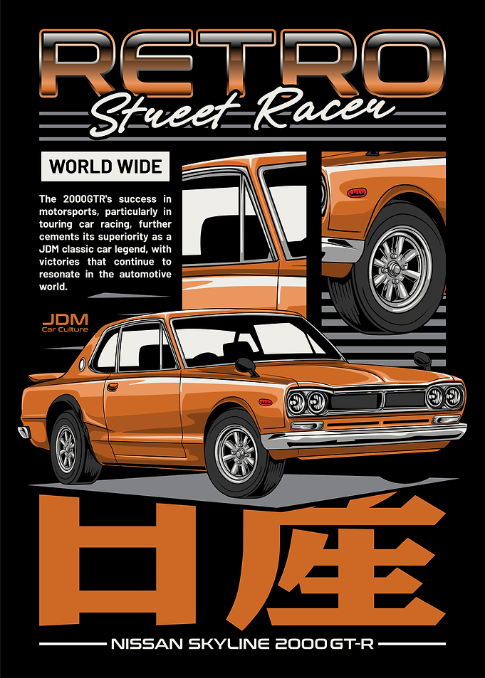 Sky Line 2000GTR JDM Car