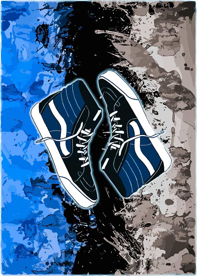 Vans Shoes Poster