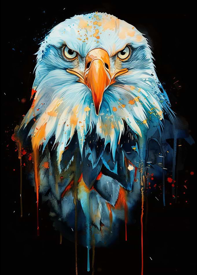 Eagle Watercolor