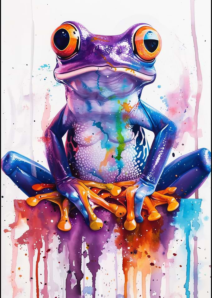 Frog Watercolor