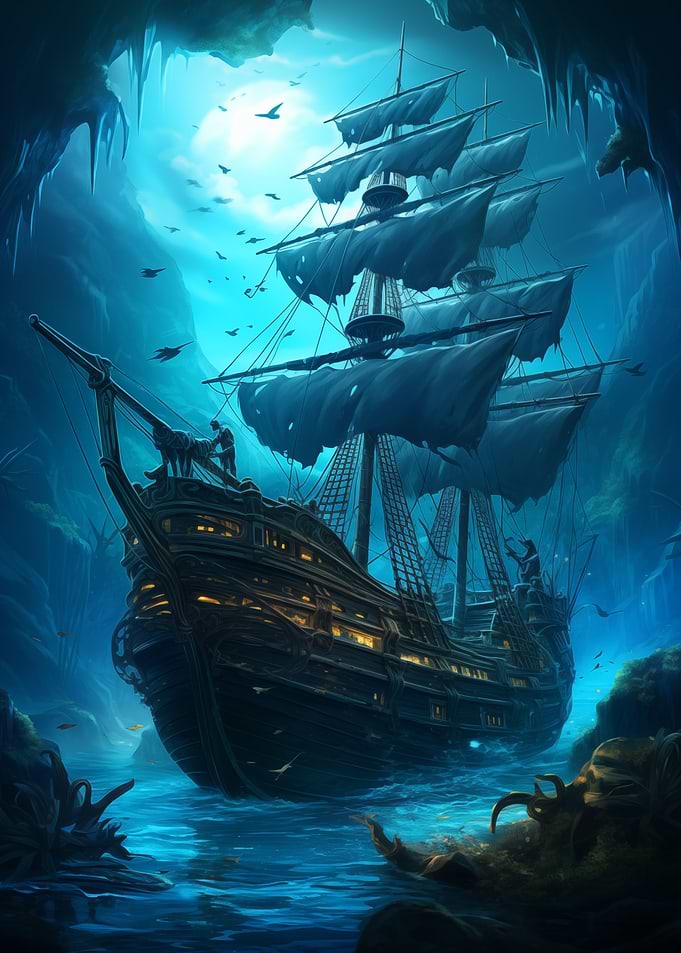 Pirate Ship Landscape