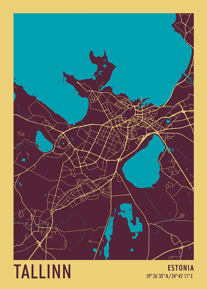 Tallinn City Map