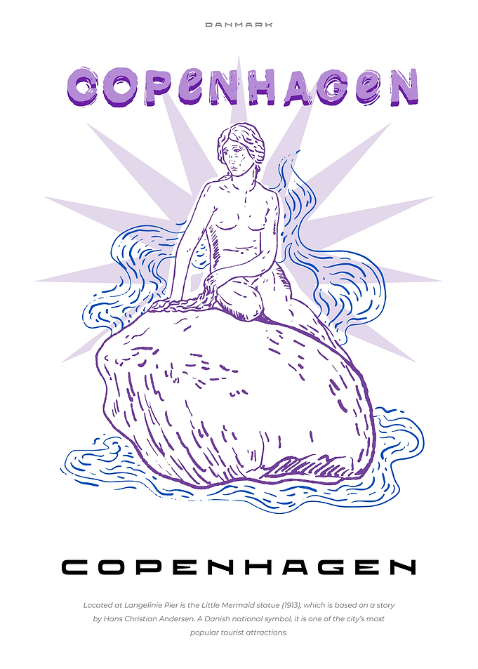 Copenhagen little mermaid