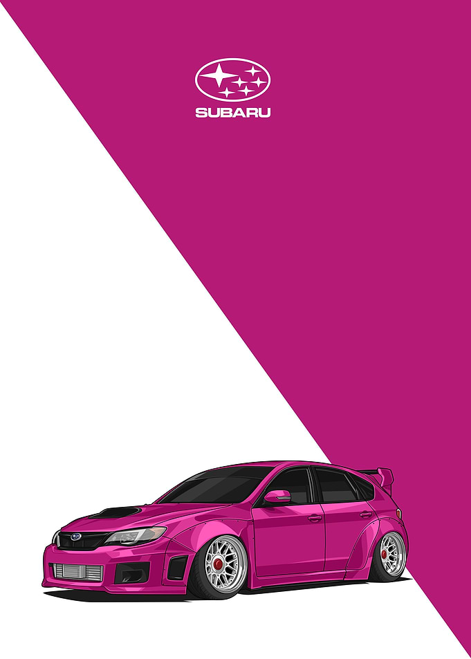 Subaru Impreza wrx sti pnk