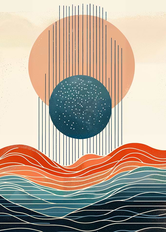 Retro Solar Waves