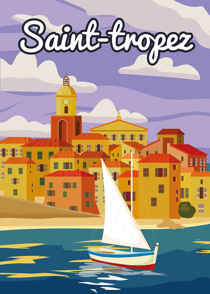 Saint Tropez Beach France