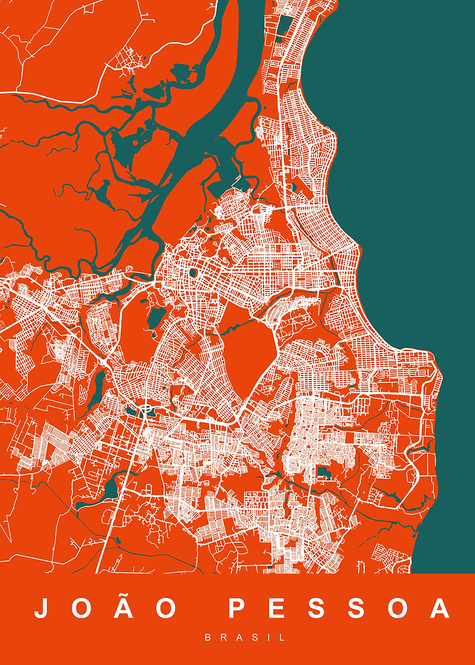 MAP JOAO PESSOA BRASIL