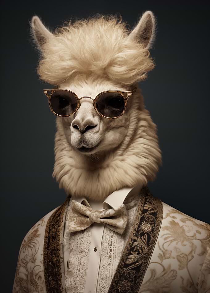 Alpaca Funny Animal