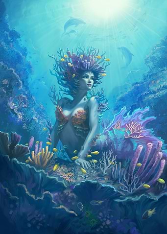 Coral Mermaid