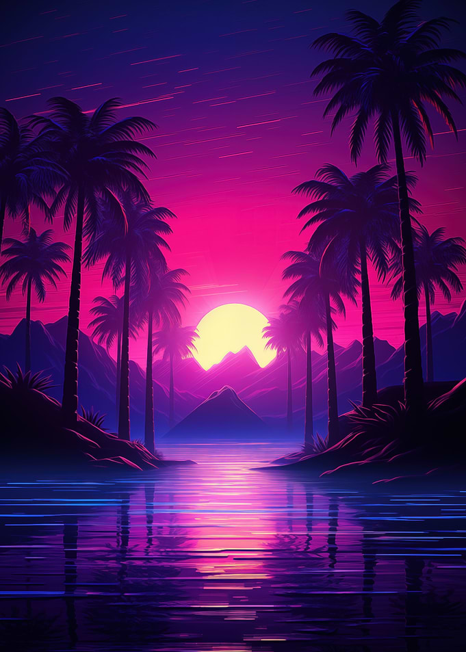 Tropical Neon Dreams