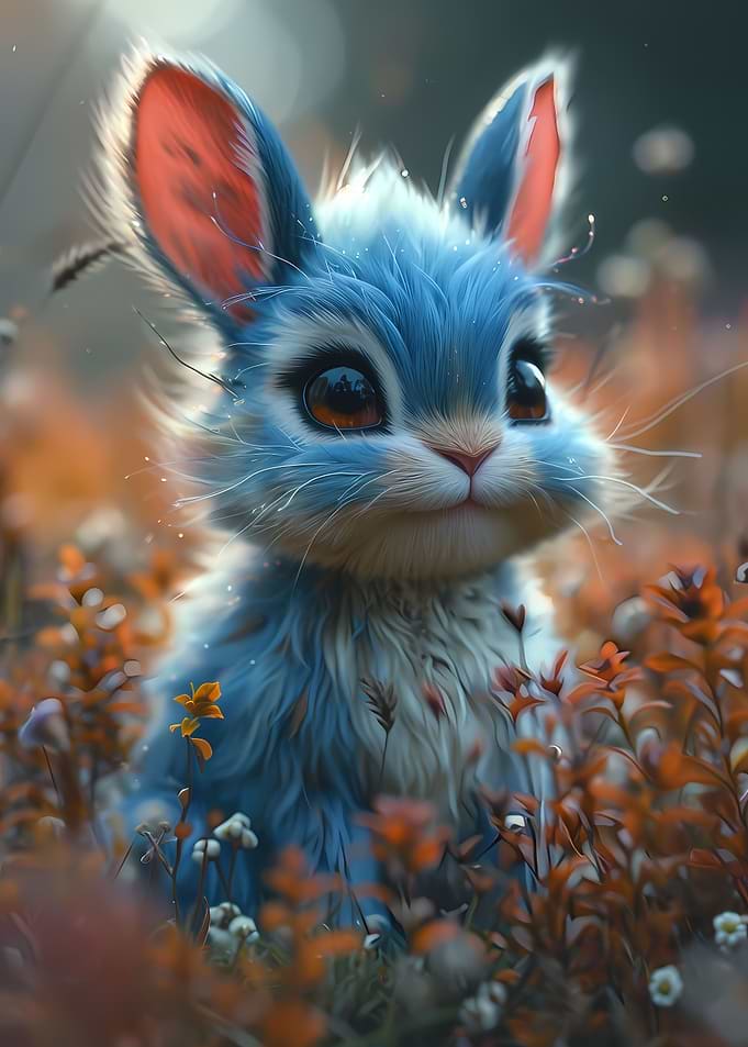 Beautiful Bunny Cartoon