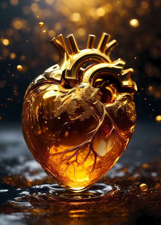 Golden heart