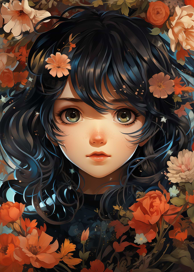 Kawaii anime girl 4