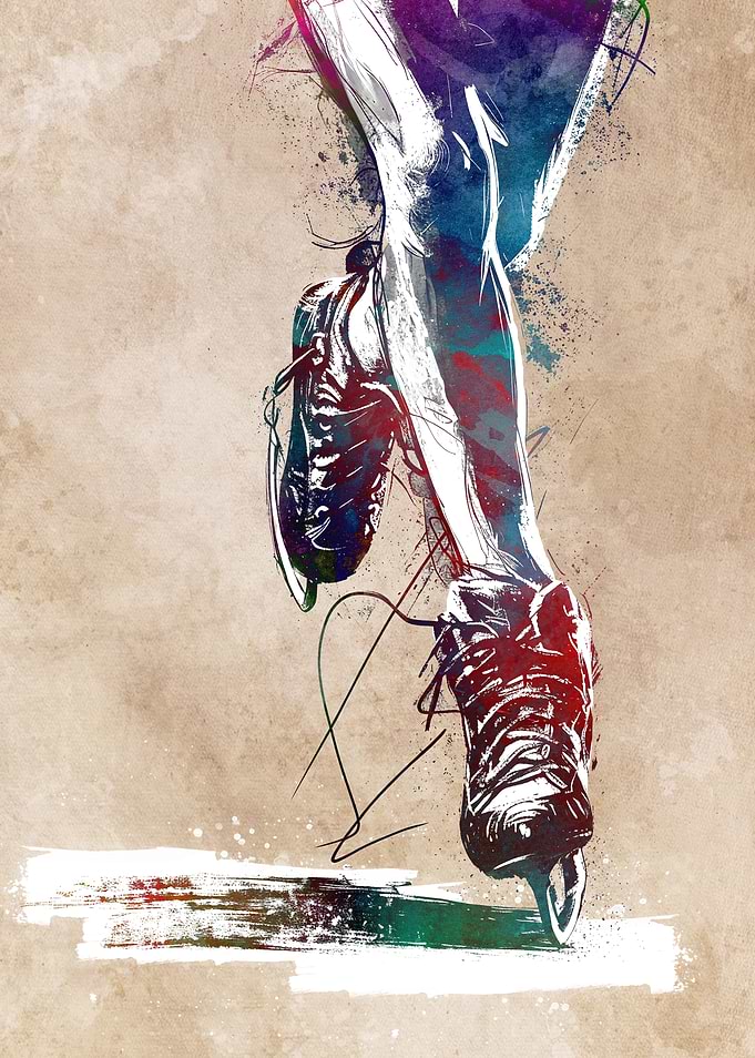Figure skating sport