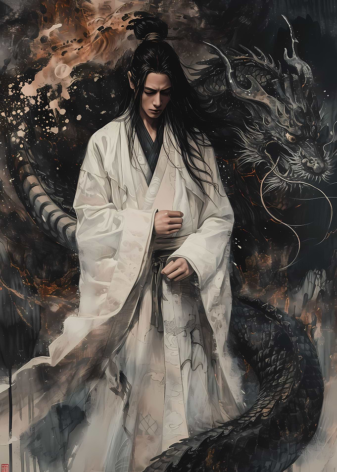 Asian Inkshadow Drake