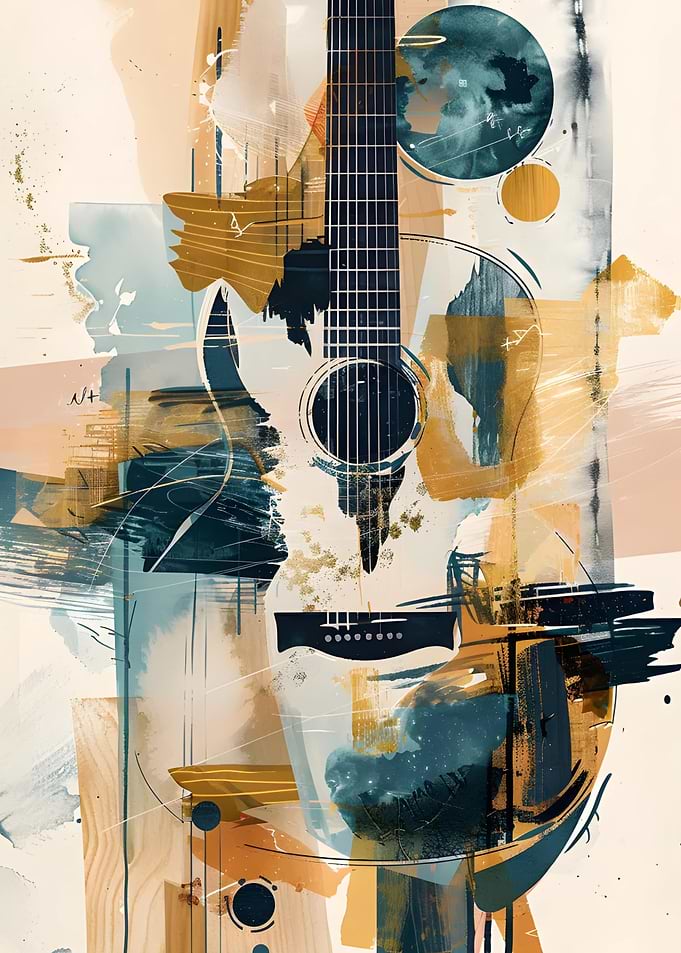Vibrant Guitar Groove