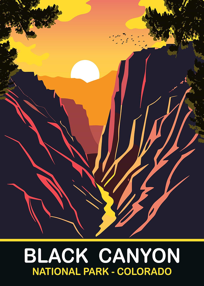 Black Canyon Sunset
