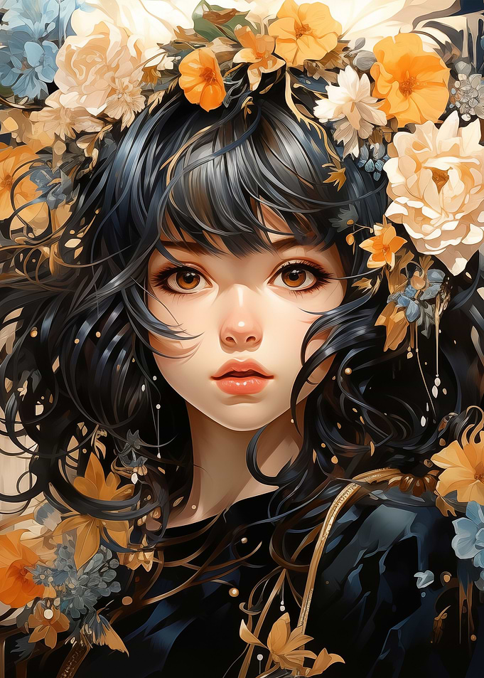 Kawaii anime girl 1