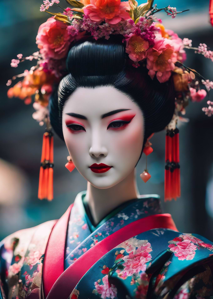 Asian beauty woman