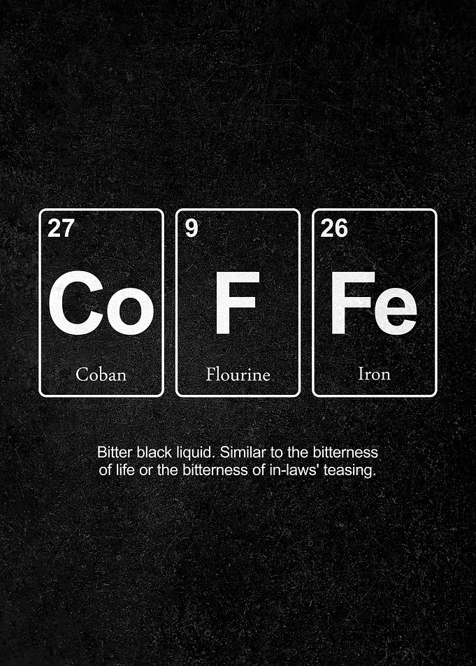 COFFEE FUNNY PERIODIC