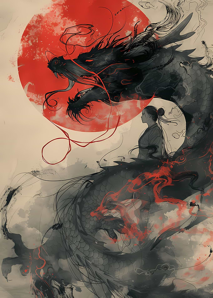 Asian Inkshadow Drake