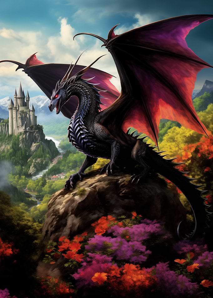 Exotic Black Dragon
