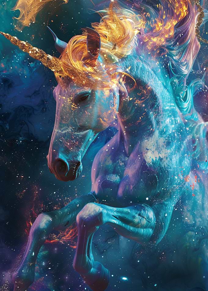 Abstract Cosmic Unicorn