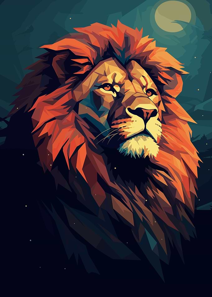 Lion Retro