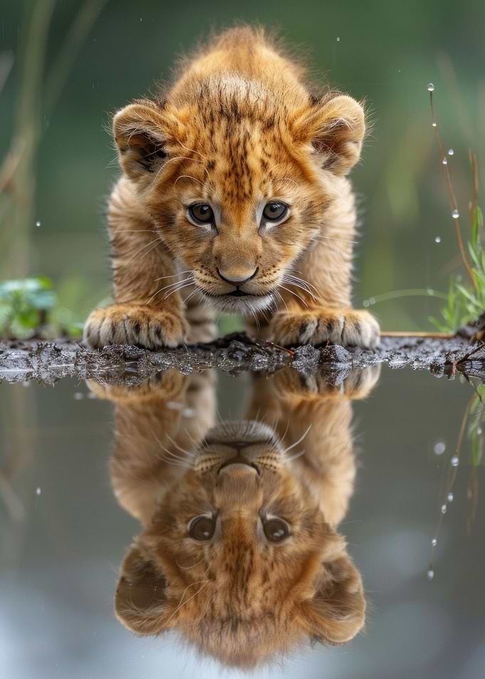 Lion cub