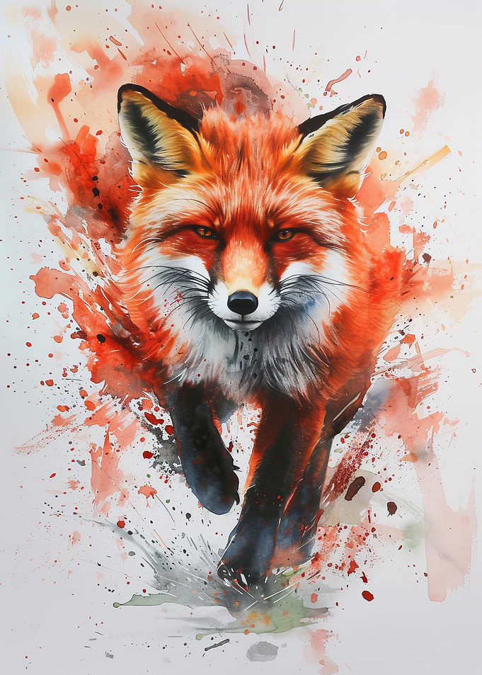 Fox In Forest
