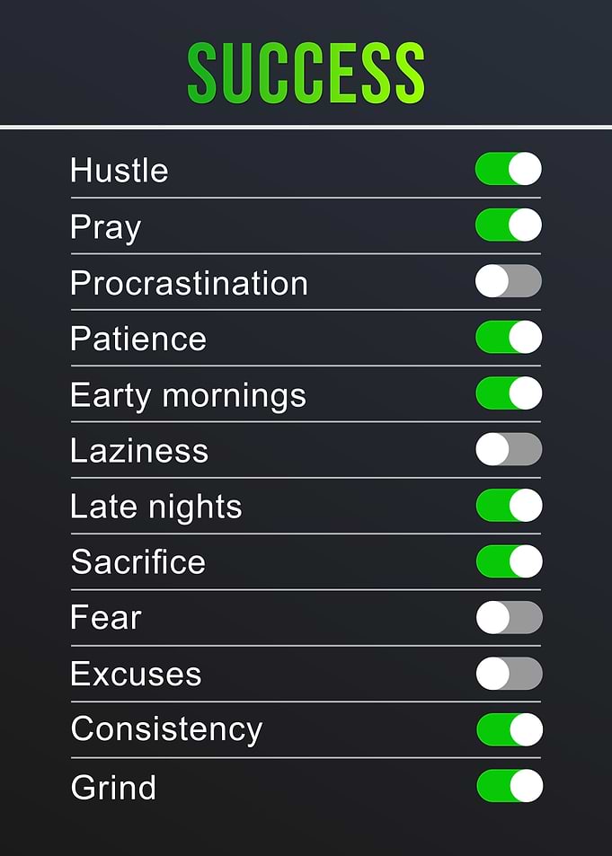 success button
