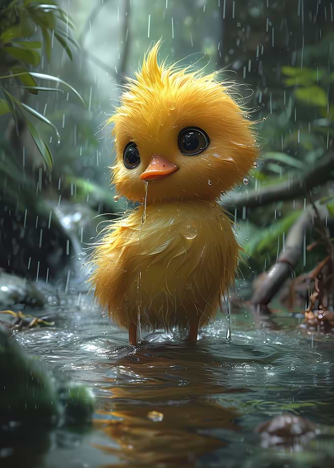 Duckling Cartoon Animal