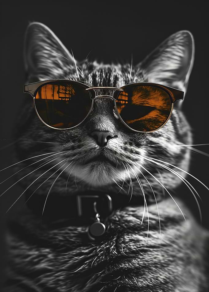 Cat With Sunglasses