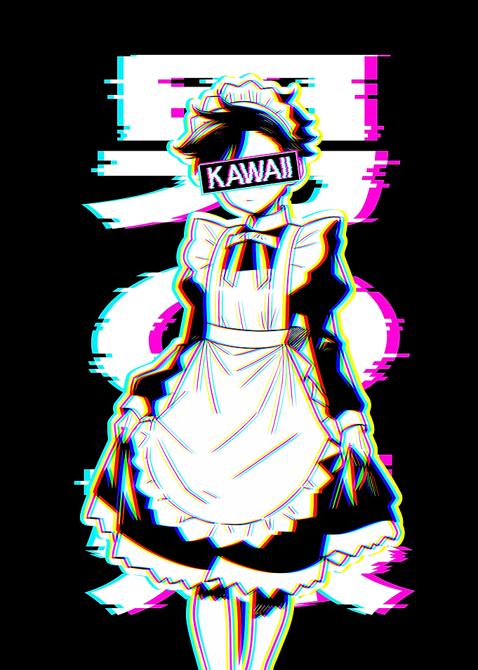 Kawaii Femboy Maid Glitch