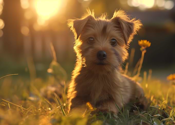 Cute Mixed Breed Dog