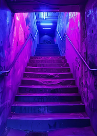 Purple Stair City