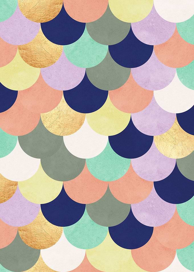 Circles and brushstrokes 1