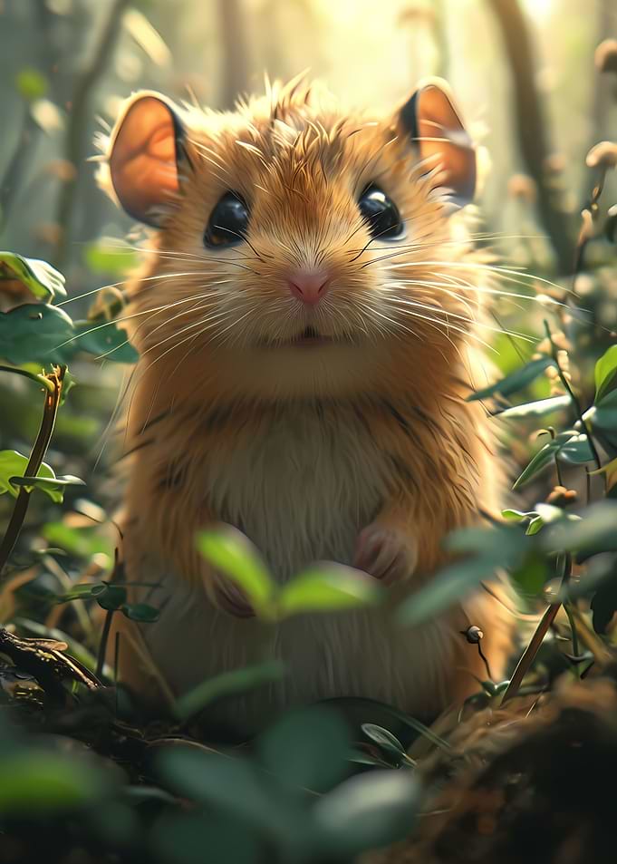 Hamster Cartoon Animal