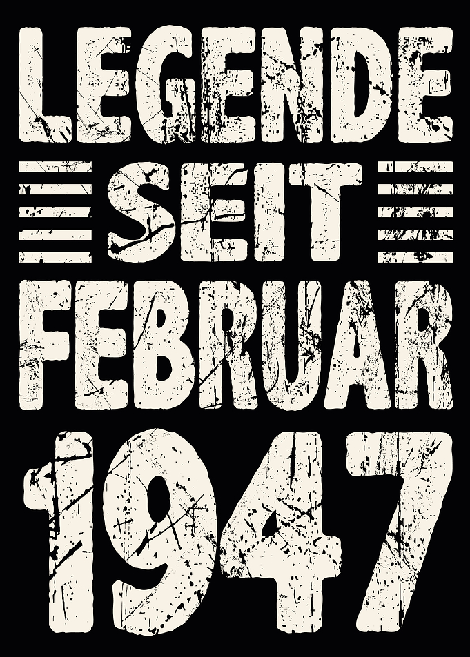 Februar 1947 77 Jahre