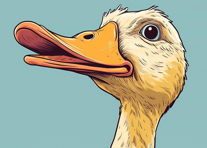 Funny Duck