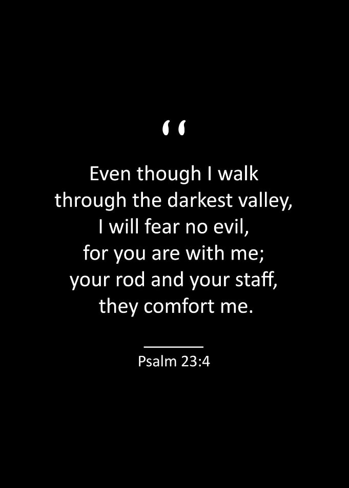 Psalm 23 4