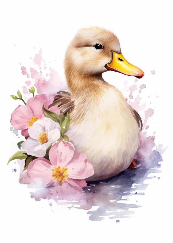 Duck Watercolor