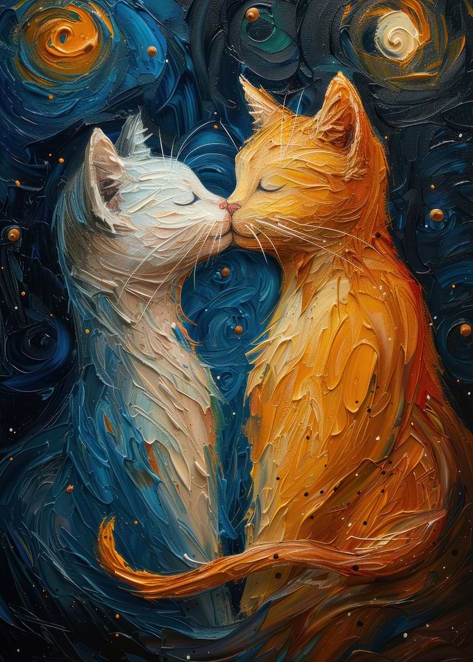 Two cats