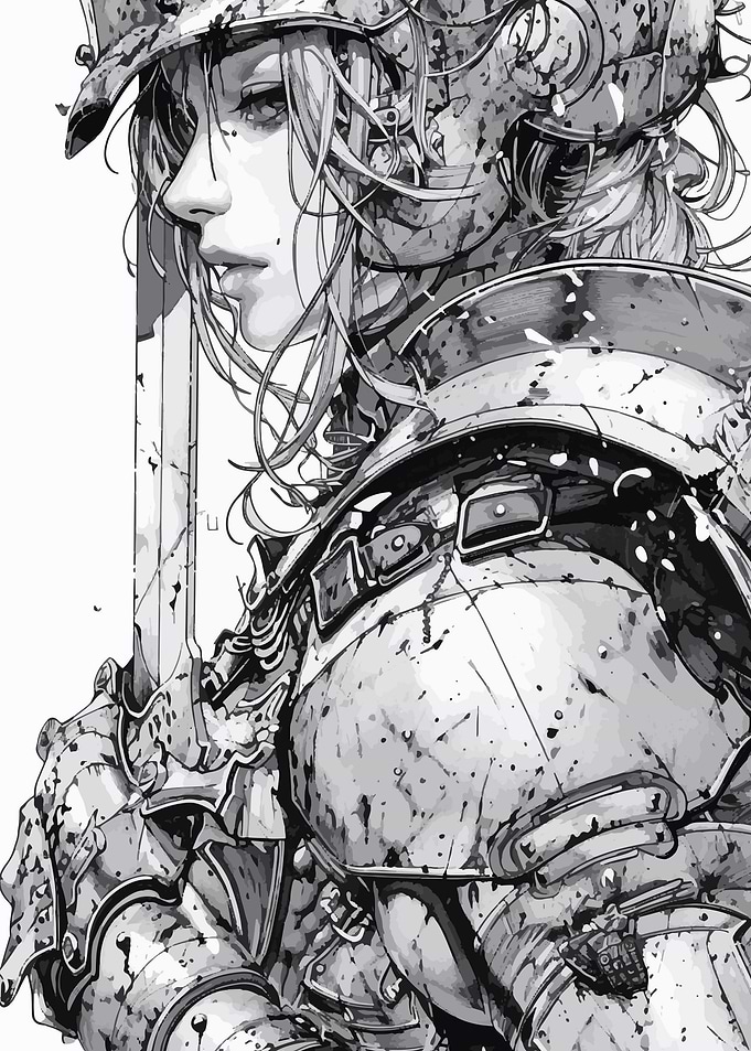 Sketch Warrior women
