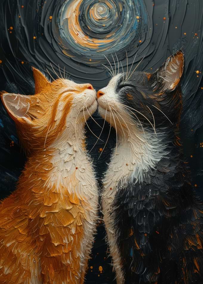 Two cats
