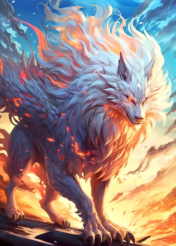 God Hyper Fire White Fox