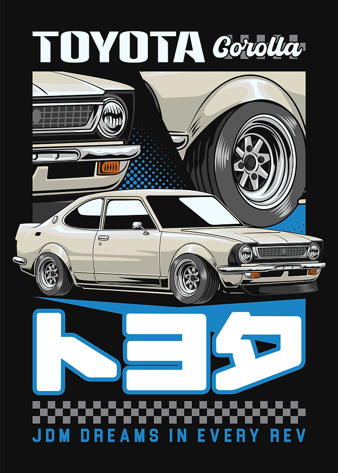 Corolla E20 JDM Car