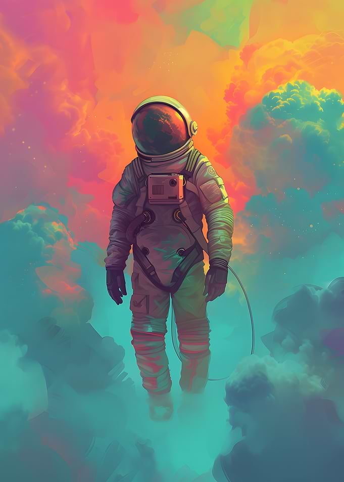 Space Cosmic Astronaut