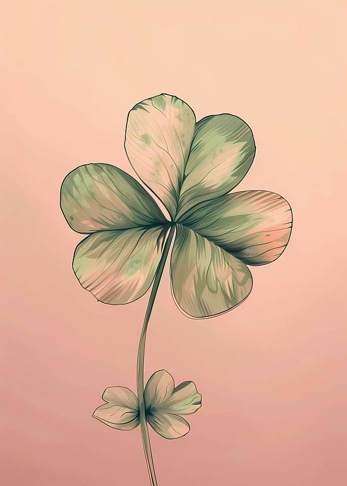 Serene Shamrock Solitude